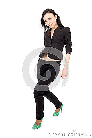 Tall slender girl Stock Photo