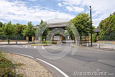 Tallaght, Dublin, Ireland, June 28th 2021. Front entrance Tallaght University Hospital Editorial Stock Photo