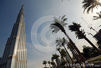 Tallest building in the world Editorial Stock Photo