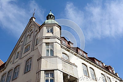 Embassy of Poland building on Vana Turg in Tallinn Editorial Stock Photo