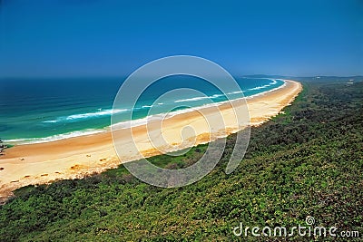 Tallow Beach, Byron Bay, New South Wales, Australia Stock Photo