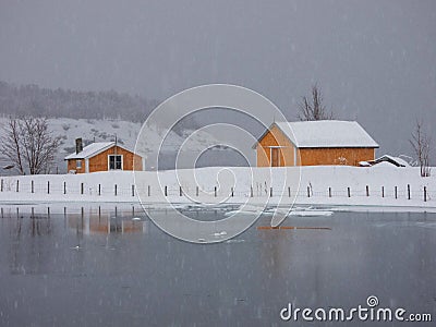 Talvik, Troms og Finnmark, Norway Stock Photo