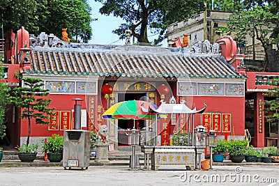 Tam Kung Temple, Macau, China Stock Photo