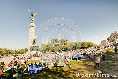 Tam-Tams in Montreal Editorial Stock Photo