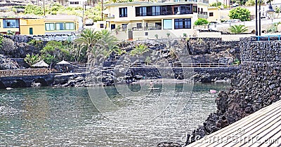 Tamaduste natural pools, El Hierro, Canary Islands Stock Photo