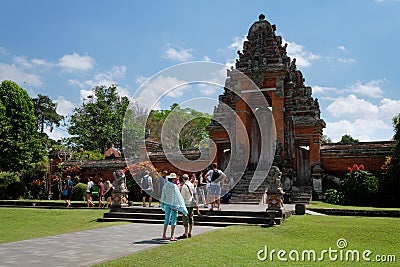Taman Ayun Temple in Bali - Indonesia Editorial Stock Photo