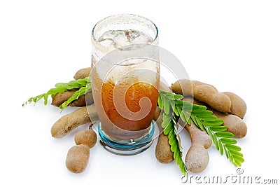 Tamarind juice Stock Photo