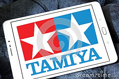 Tamiya Corporation logo Editorial Stock Photo