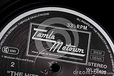 Tamla Motown Editorial Stock Photo