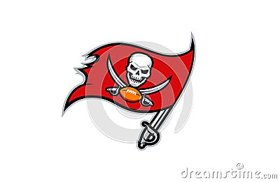 Tampa Bay Buccaneers Logo Editorial Stock Photo