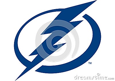 Tampa Bay Lightning Logo Editorial Stock Photo