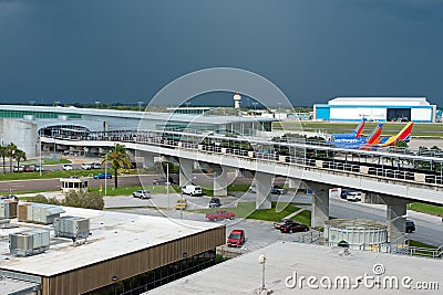 Tampa International Airport Editorial Stock Photo