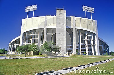 Tampa Stadium, home of the Buccaneers, Tampa Bay, Florida Editorial Stock Photo