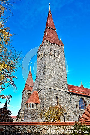 The Tampere cathedral Stock Photo