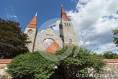 Tampere Cathedral in Tampere, Finland Stock Photo