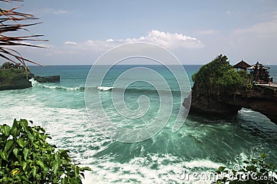 Tanahlot Tample Stock Photo