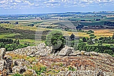 Tandil Mountains Stock Photo