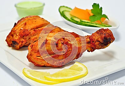 Tandoori Chicken Stock Photo