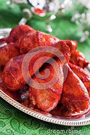 Tandoori chicken Stock Photo