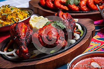 Tandoori Chicken Stock Photo