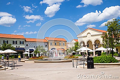 Tanger Factory Outlet Mall Editorial Stock Photo