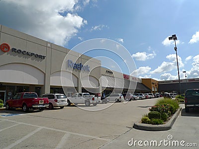 Tanger Outlets mall in Branson, Missouri Editorial Stock Photo