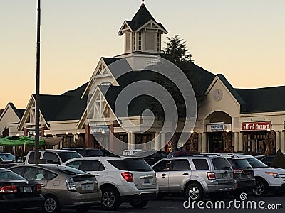 Tanger Outlets in Sevierville, Tennessee Editorial Stock Photo