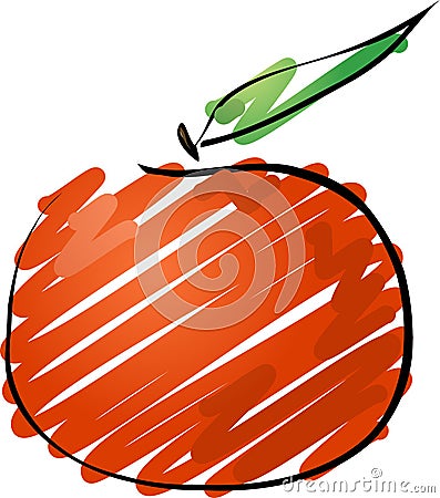 Tangerine Vector Illustration