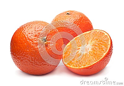 Tangerine citrus group Stock Photo