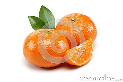 Tangerine Group Stock Photo