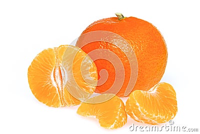 Tangerine isolated Stock Photo