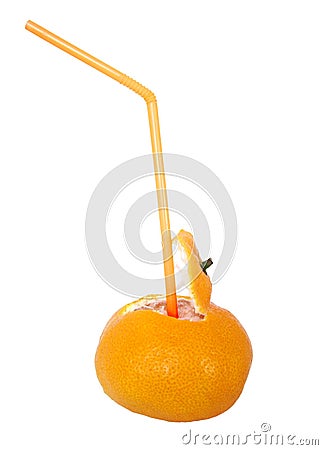 A Tangerine Juice Stock Photo