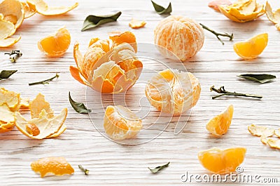 Tangerines. Still life Stock Photo