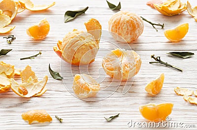 Tangerines. Still life Stock Photo