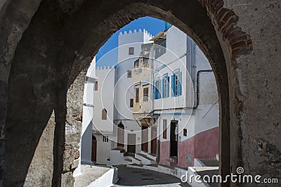 Tangier, Tangiers, Tanger, Morocco, Africa, North Africa, Maghreb coast, Strait of Gibraltar, Mediterranean Sea, Atlantic Ocean Stock Photo