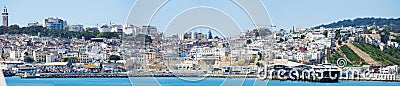 Tangier, Tangiers, Tanger, Morocco, Africa, North Africa, Maghreb coast, Strait of Gibraltar, Mediterranean Sea, Atlantic Ocean Editorial Stock Photo