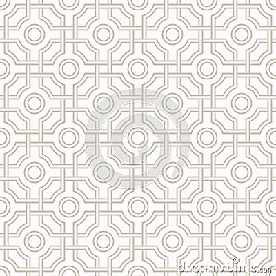 Tangled Eastern Pattern Vector Illustration