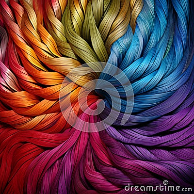 Tangled Euphoria Stock Photo