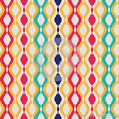 Tangled Lattice Pattern Vector Illustration