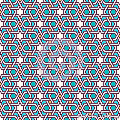 Tangled Modern Pattern Vector Illustration