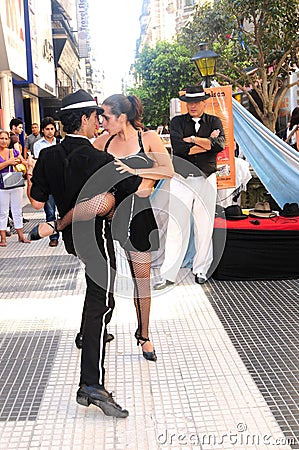 Tango argentino Editorial Stock Photo