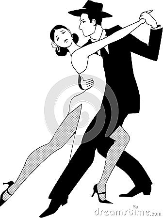 Tango clip art Vector Illustration