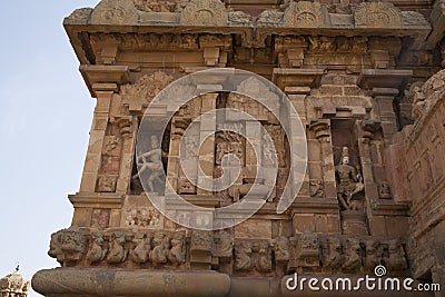 Tanjore temple Tami Nadu India Stock Photo