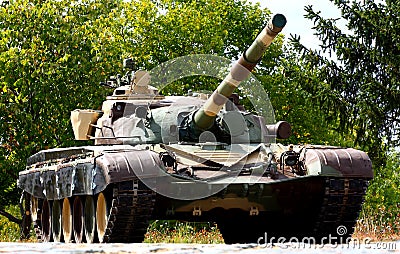 A tank Stock Photo