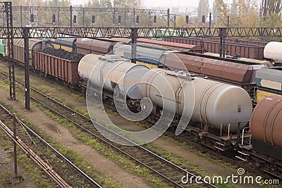 Tank carriages Stock Photo