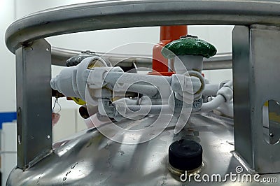 Tank Controls Stock Photo