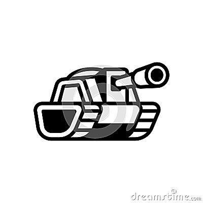 Tank logo illustration Vector Illustration