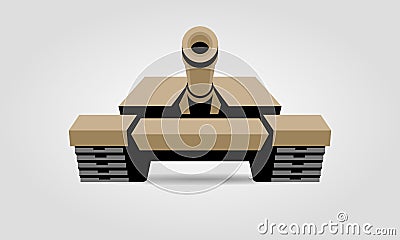 Tank Vector Illustration