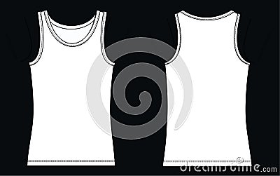 Tank top Vector Illustration