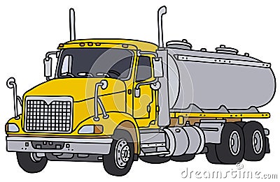 Tank truck Vector Illustration